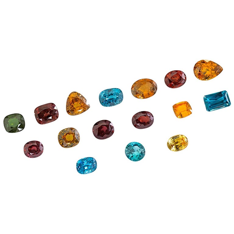 Privately Curated Zircon Collection, Unset Loose Gemstones, 346.31 Car–  Sarosi
