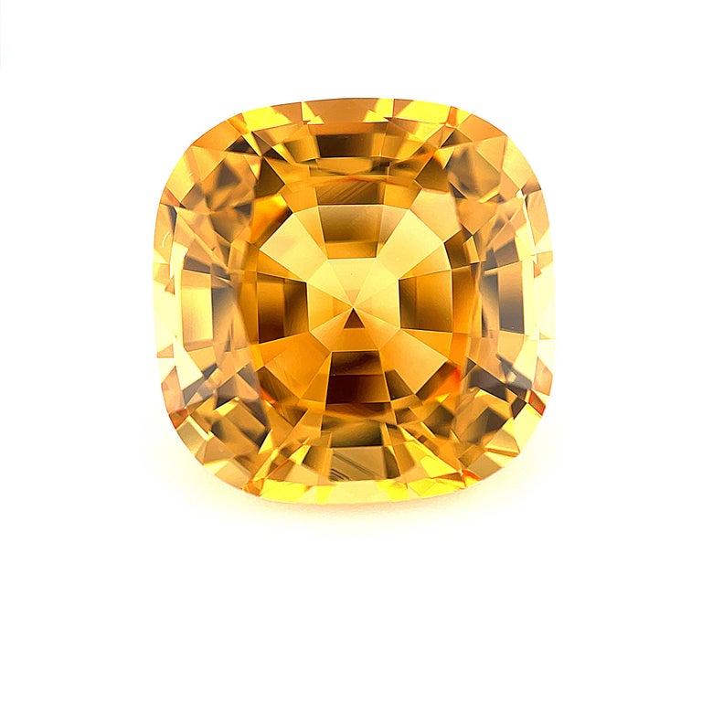 Simulated Golden Topaz 5mm Round Faceted Gemstone