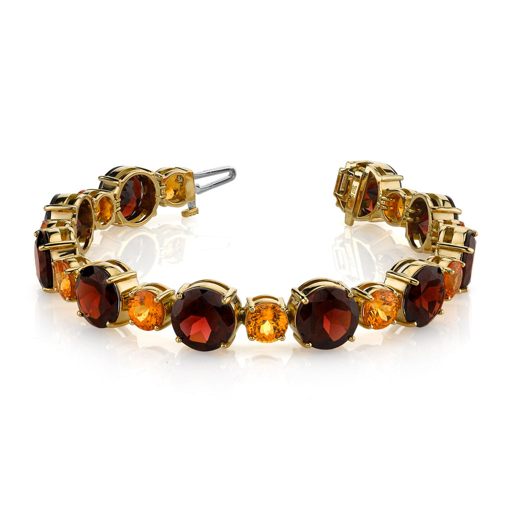 2021 Chinese New Year OX Red Garnet Lucky Bracelet